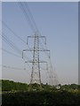 National Grid pylons at Ower in SO51 6ZJ