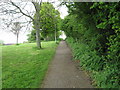 Footpath towards Grovelands, Daventry in NN11 4PW