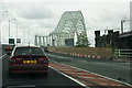 Approaching the Runcorn Bridge from Widnes in WA7 1LJ