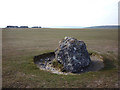 "Boulder" on the salt-marsh, Warton Sands in Warton