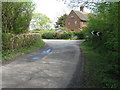 Acute bend on Hollow Lane in TN22 5JB