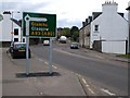 Bilingual road sign in Lochgilphead