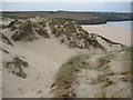 Sand dunes, Crantock Beach in TR8 5RZ