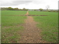 Footpath towards Oxenlees Wood in TN25 5PW