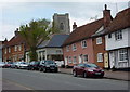 A street in Lavenham in CO10 9UF