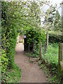 Looking from The Sandwalk towards The Walled Garden in BR6 7LE