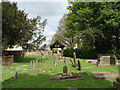 The church of St Stephen and St Tathen, Caerwent - churchyard in NP26 5AT