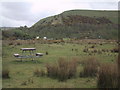 Picnic area on the old china clay tips in PL7 5JD
