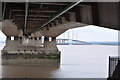 Underneath the M4 Severn Bridge in BS35 4PA