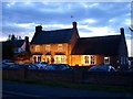The Fox pub at night in Stilton, Folksworth & Washingley Ward