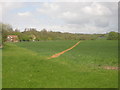 Footpath near Nackholt Farm in TN25 5NE