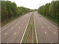 M20 Motorway towards Folkestone in TN25 6PS