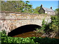 Bridge Over the Brox Burn, Broxburn, Near Dunbar, East Lothian in EH42 1ZJ