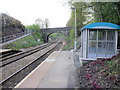 Angel Lane railway bridge, Gilfach in Bargoed Community
