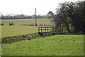 Footbridge over a drainage ditch in TN36 4LA