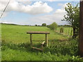 Stile near Hampton Lane in TN25 5HJ