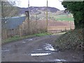 Farm track, East Kinnochtry in PH13 9LX