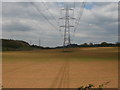 Lytchett Matravers, power lines in BH16 6BU