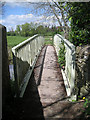 Footbridge over the River Corve in SY8 1DF