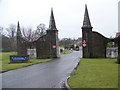Entrance, HMP Castle Huntly in DD2 5EZ