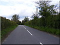 The B1118  at Brundish in Brundish