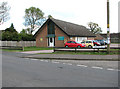 Hargham Road chapel with cars in NR17 2DJ
