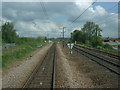 Rail junction near Grantham in NG31 7GF