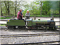 Miniature locomotive "Waverley" in ST13 8PG