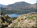Looking down the path up Beinn Narnain in G83 7AW
