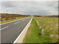 B4246 heading north through moorland in NP4 7UJ