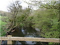 The view downstream from Hawkridge Bridge on the river Taw in EX17 6AR