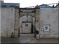 Bunnahabhain distillery entrance in PA46 7RP