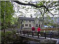 Footbridge at Barley in BB9 6LH