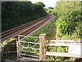 Railway line near Rospeath in TR20 9BL