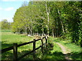 Footpath to Slythehurst in GU6 7RZ