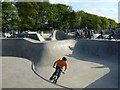 Saughton Skatepark BMXer in EH12 5RS