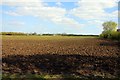 Ploughed field behind the depot in OX44 7XZ