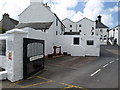 Entrance to the Bowmore distillery in PA43 7JX