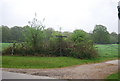 Footpath junction near Architectural Plants, Nuthurst in RH13 6LH