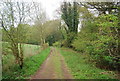 Footpath to Spring Wood in RH13 6LH