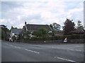 The A39 through Chewton Mendip in BA3 4GP