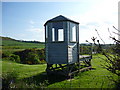 Rural East Lothian : The Summerhouse between Easter Broomhouse and Doon Hill (looking southwest) in EH42 1UZ