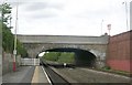 Bridge HUL4-23 - viewed from Platform 2 - Cross Gates Station in LS15 8FS