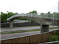 Motorway footbridge in GU15 2JX