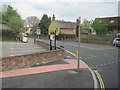 Junction of The Borough and A338 at Traffic Lights in SP5 3LB