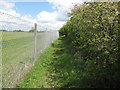 Footpath around Cambridge Airport in CB5 8TG