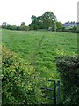 Footpath across field, Ampfield in SO51 9BP