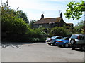 Car park for the National Trust's Monk's House in BN7 3HW