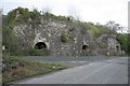 Lime kilns by the road in LD8 2RL