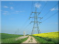Power lines, High Hunsley Circuit in HU20 3XH